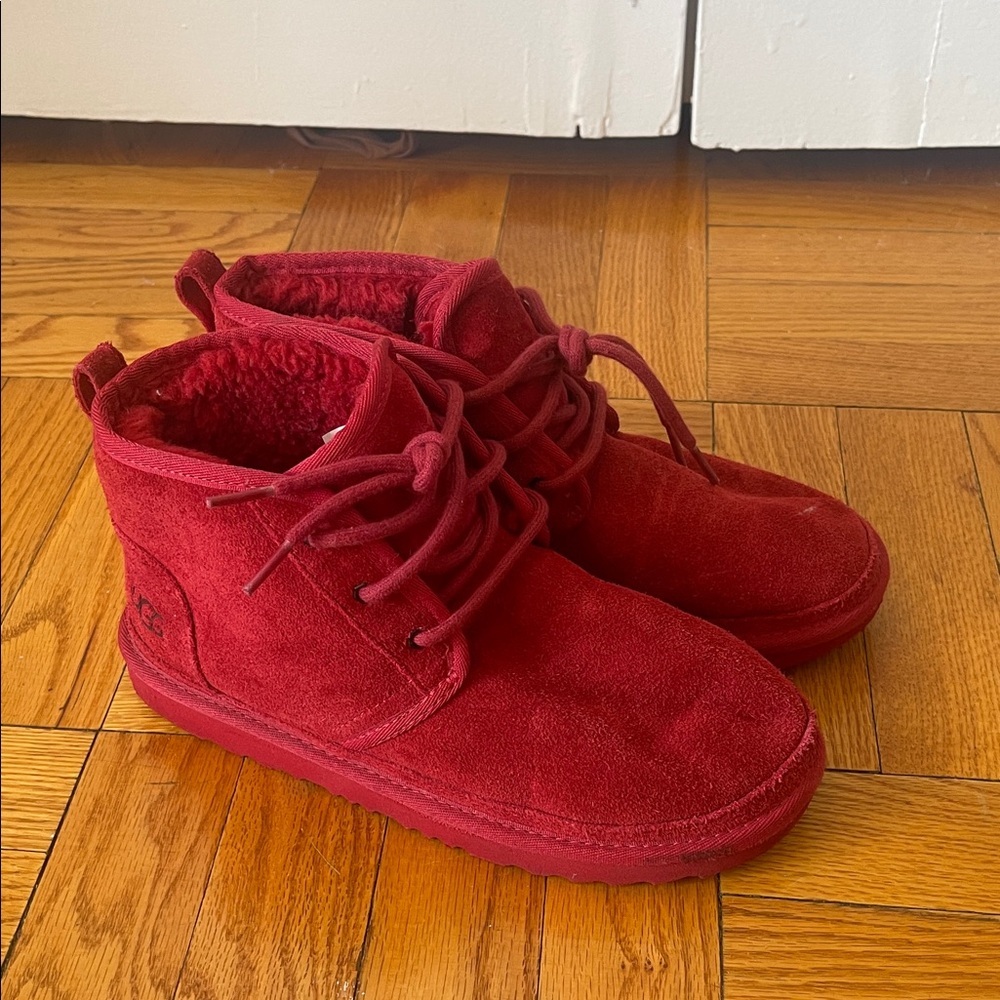 UGG Neumel Boots in Bold Red - Picture 5 of 12